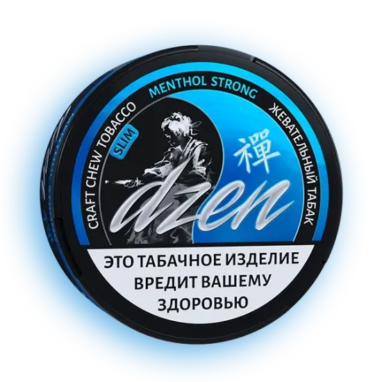 Жевательный табак (М) DZEN Menthol STRONG SLIM