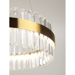 Люстра Rivoli Gwinnett 6193-201 подвесная светодиодная LED 3000-6300К 112 Вт с пультом | Rivoli