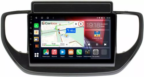 Магнитола для Hyundai Solaris 2 2020-2022 (штатная навигация) - Canbox 9-TK957 Qled, Android 10, Быстрая, SIM-слот