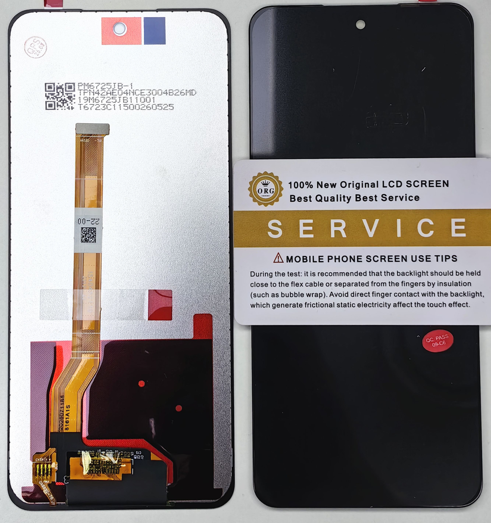Дисплей Realme C75/ RMX3941; Яркость 400+; QPS (ORG)