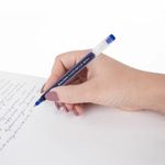 Ручка гелевая BRAUBERG "X-WRITER 1800", УВЕЛИЧЕННАЯ ДЛИНА ПИСЬМА 1 800 м, 1шт, СИНЯЯ, стандартный узел 0,5 мм, 144134