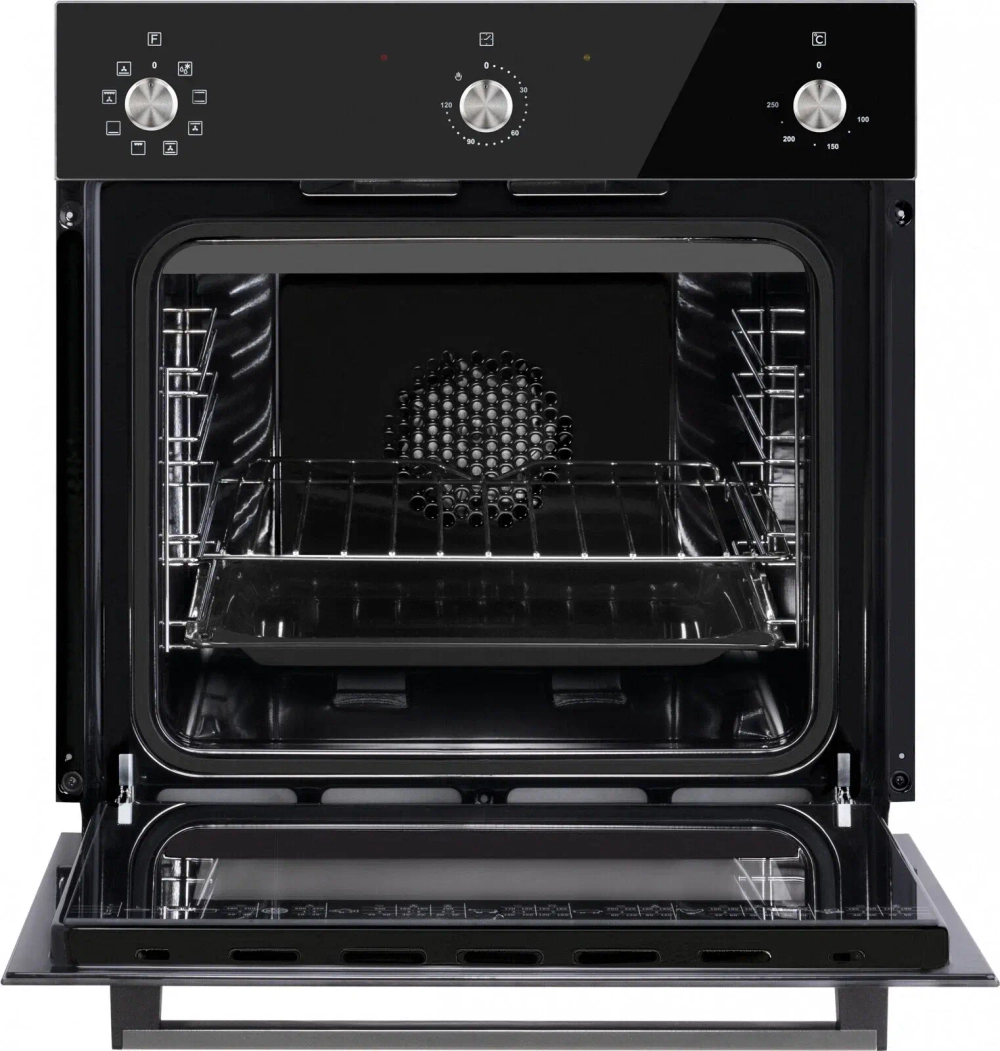 Духовой шкаф WEISSGAUFF BLACK EDITION EOV 206 SB (431593)