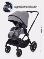 Коляска 2 в 1 MOWBaby Amber