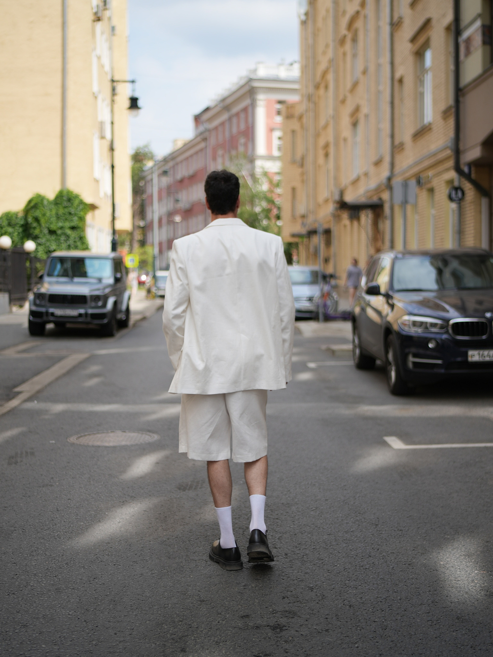 Блейзер льняной | white
