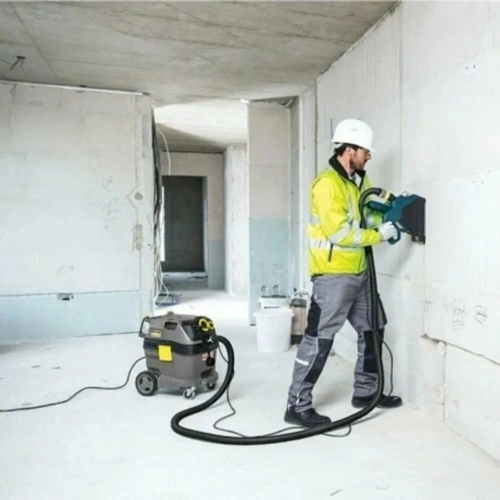 Строительный пылесос Karcher NT 30/1 Tact Te L 1380Вт (уборка: сухая/влажная) серый