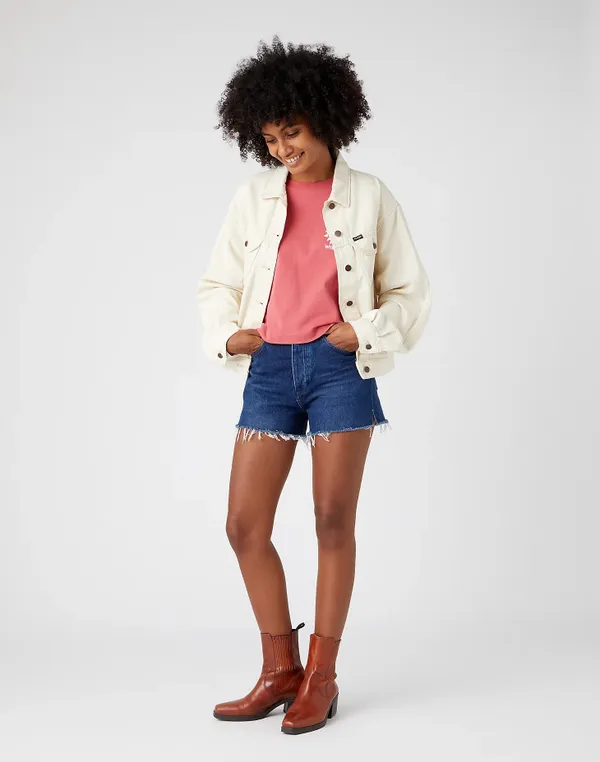 Шорты джинсовые женские WRANGLER HIGH RISE FESTIVAL S