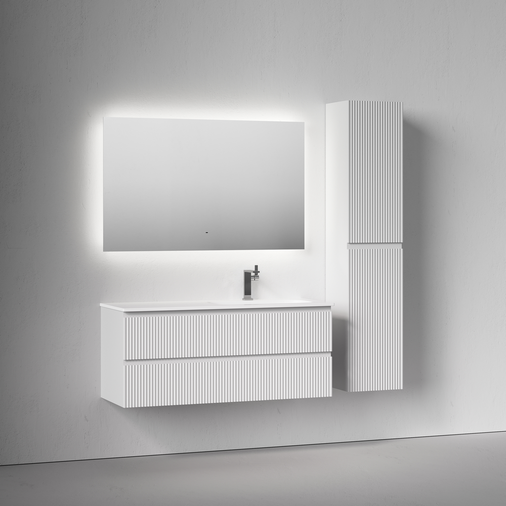 Тумба подвесная Sancos Snob R правая 1195х445х500, SNR120RW, арт. SNR120RW