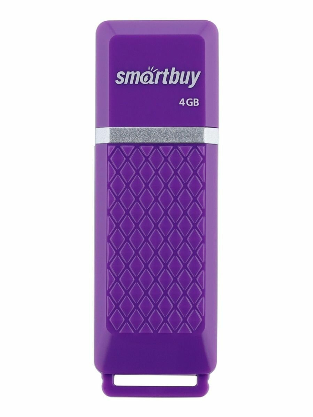 USB флеш накопитель 4 Gb SmartBuy Quartz (SB4GBQZ-V), фиолетовый