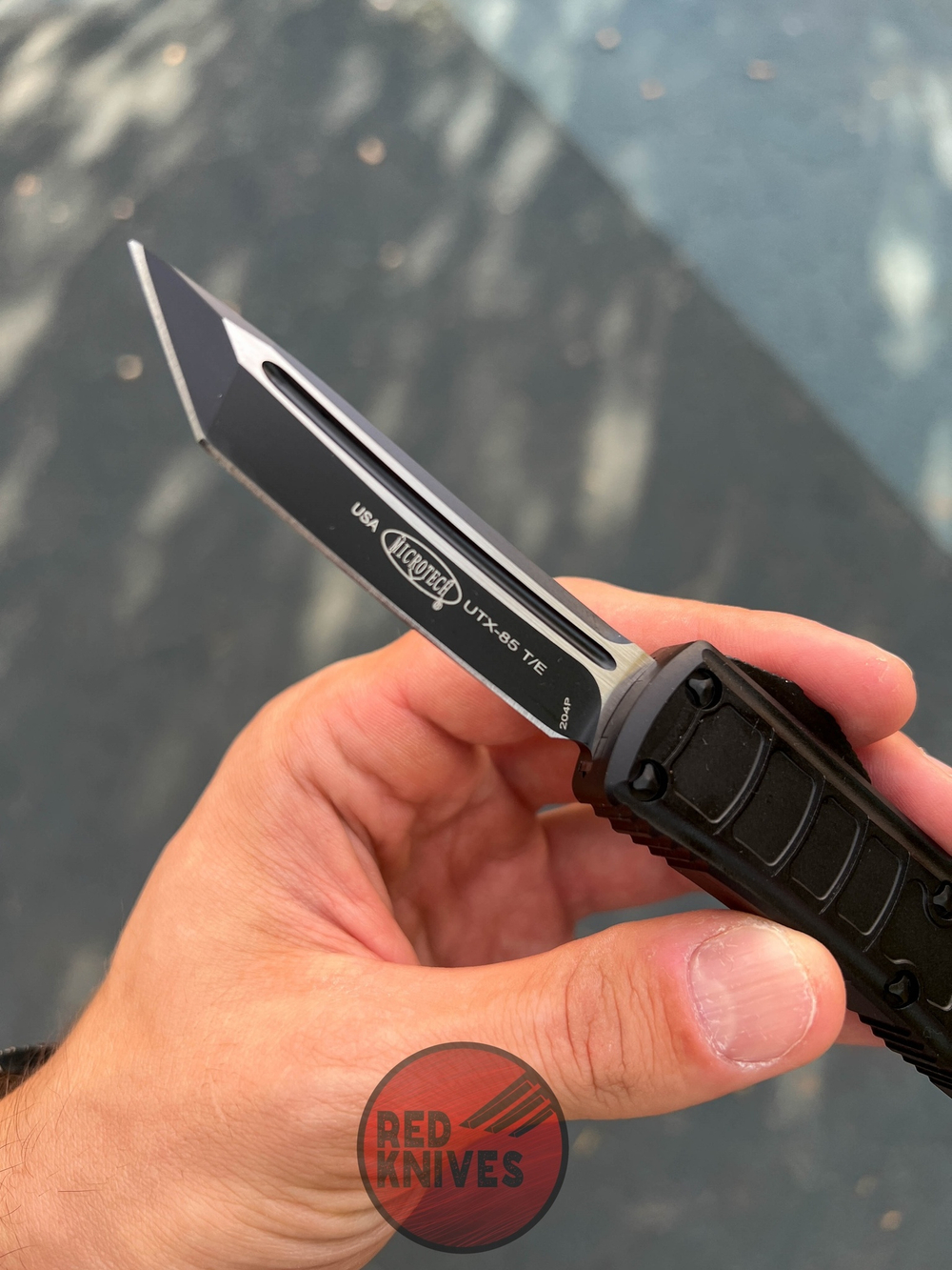 Нож Microtech UTX-85 Stepside T/E , клинок танто 233II-4S