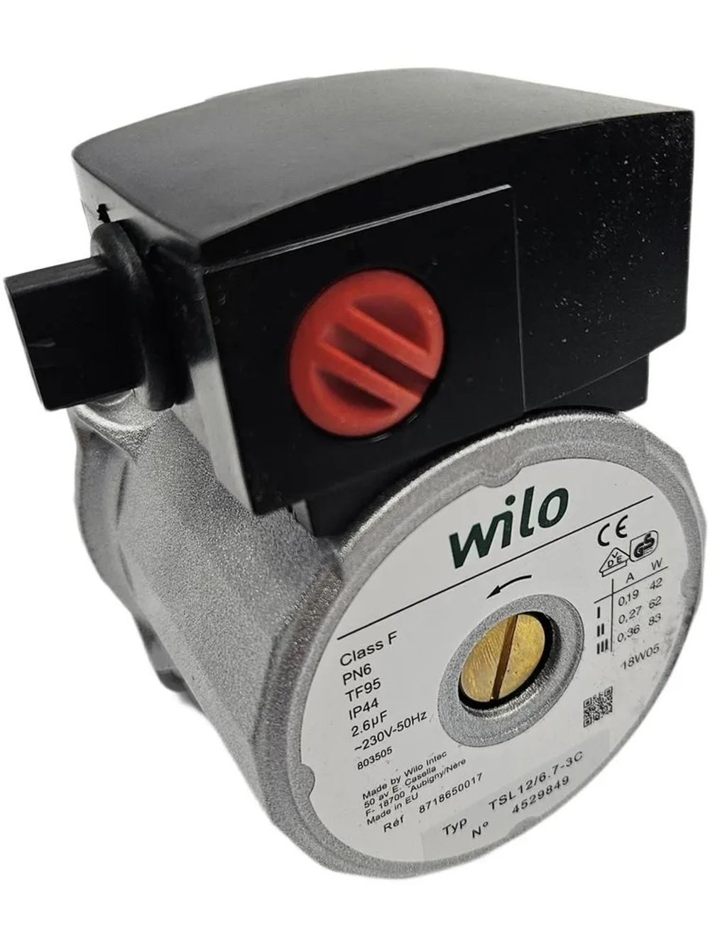 Двигатель насоса (WILO TSL12/6,7-3C) для BUDERUS Logamax U072-35/35K (арт. 87186450600)