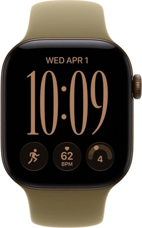 Умные часы Apple Watch Series 12 46mm Cellular Dark Bronze Aluminum Olive Sport Band S/M