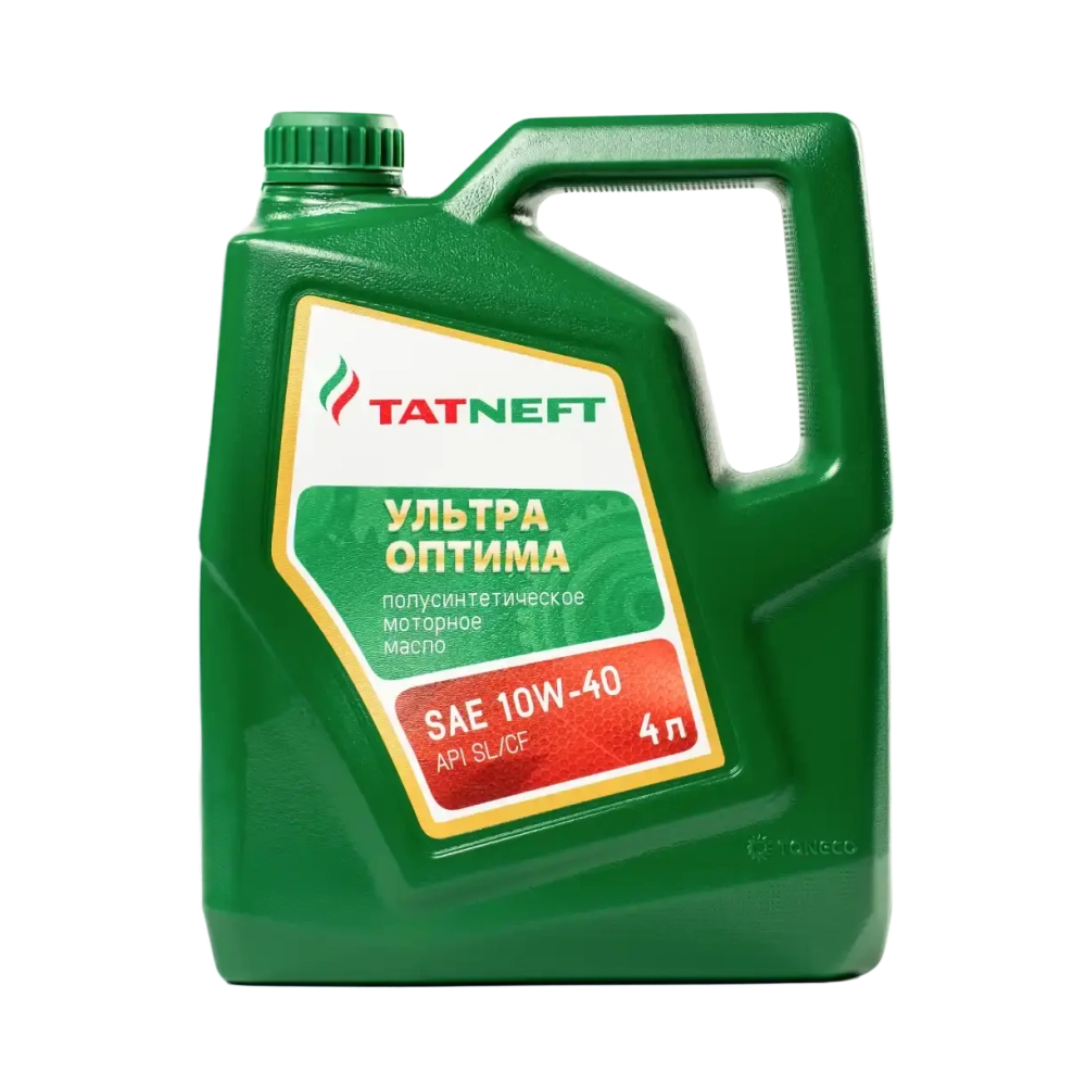 399671 Масло моторное TATNEFT Ультра-Оптима 10W-40 SL/CF полусинтетическое 4 л