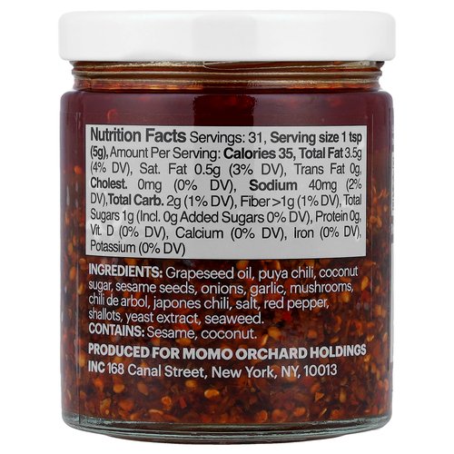 Momofuku, Chili Crunch, 5,5 унции (155 г)