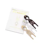 NO 1 HAIRPIN | Classic - 3X HAIRPINS/BOX / Шпильки No1 Hairpin Цвет коричневый, прозрачный, бежевый (набор из 3 шпилек)