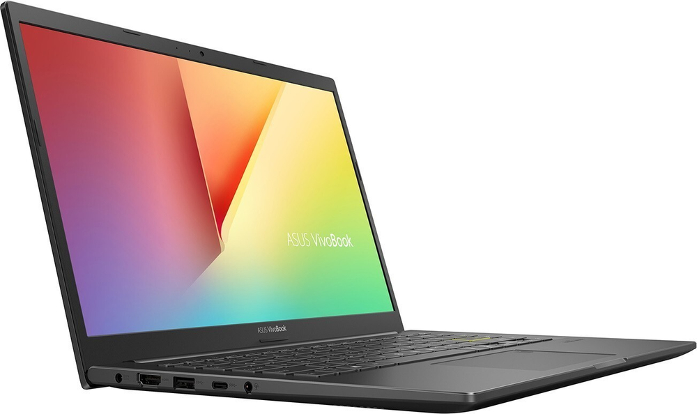 Ноутбук Asus VivoBook 14 K413JQ-EB256 Black Core i5-1035G1/8G/512G SSD/14; FHD IPS AG/NV MX350/WiFi/BT/DOS (90NB0RDF-M03560)