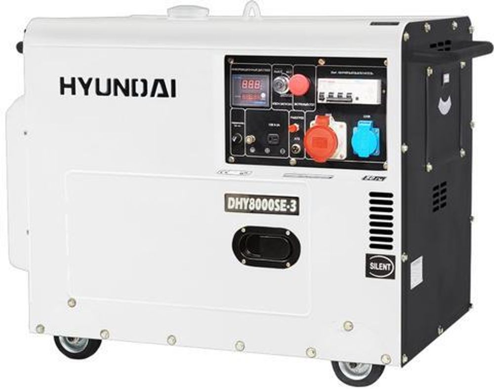 Дизельный генератор Hyundai DHY 8000SE-3 с АВР Дизельный генератор Hyundai DHY 8000SE-3 с АВР