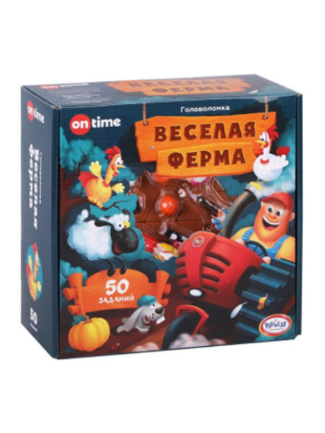 Логическая настольная игра Веселая ферма
