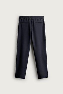 ZARA БРЮКИ SLIM FIT COMFORT, МОРСКОЙ СИНИЙ