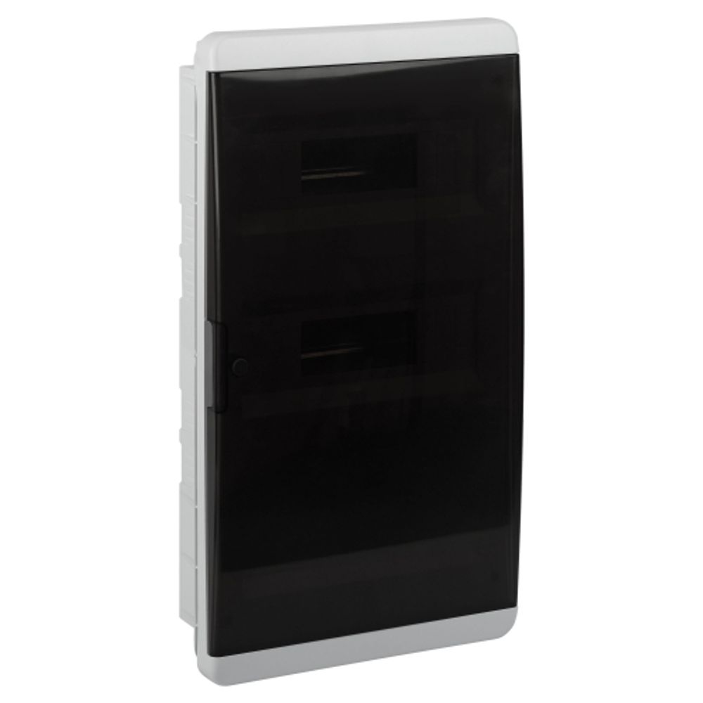 Корпус пластиковый встраиваемый ЭРА COMFORT ЩРВ-П-36 IP40 прозрачная крышка белый | Электротовары