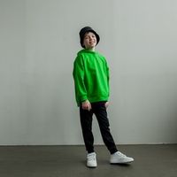 Худи оверсайз "Bb team green" подростковое