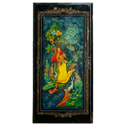 Мстёрская лаковая миниатюра. Морозко. Исп. Кайшев В. СССР, 1970-е