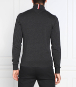 свитер zip mock Tommy Hilfiger - графитовый(MW0MW28049)