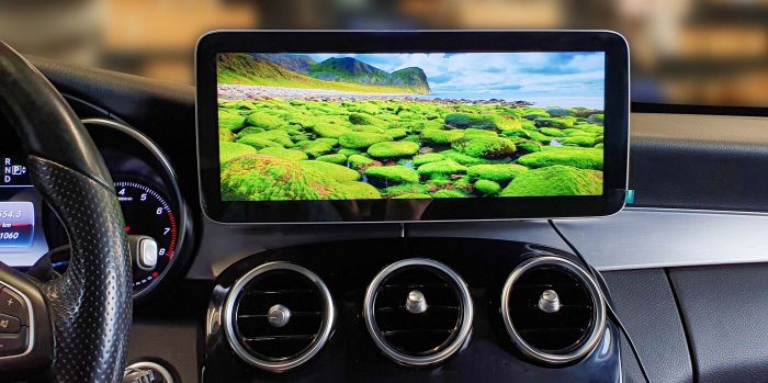 Магнитола для Mercedes-Benz CLS 2012-2013 NTG 4.5 - Parafar PF7111A138/128CLS монитор 12.3" на Android 13, Быстрая, CarPlay, 4G SIM-слот