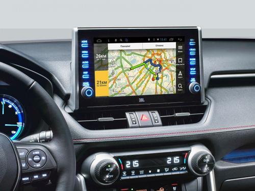 Навигационный блок для Toyota RAV4 2019+ - Kuberg FT-7-3-7-PA на Android 9, и