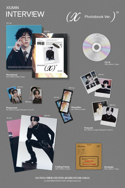 Альбом XIUMIN - INTERVIEW X Album PHOTOBOOK RANDOM Version