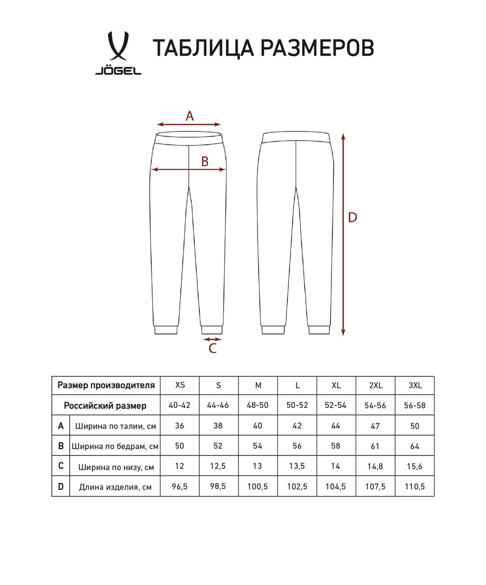 Брюки спортивные ESSENTIAL Athlete Pants, черный