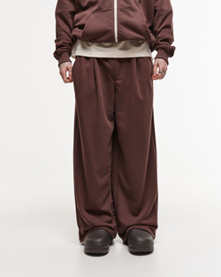 Baggy Trousers LOGO French Roast
