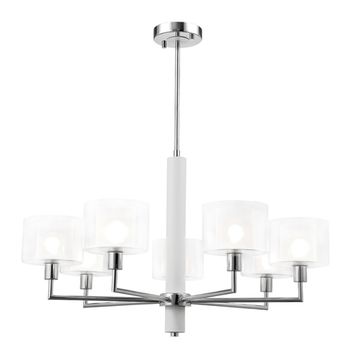 Люстра Е14 Maestro SP-PL7 Chrome хром Crystal Lux
