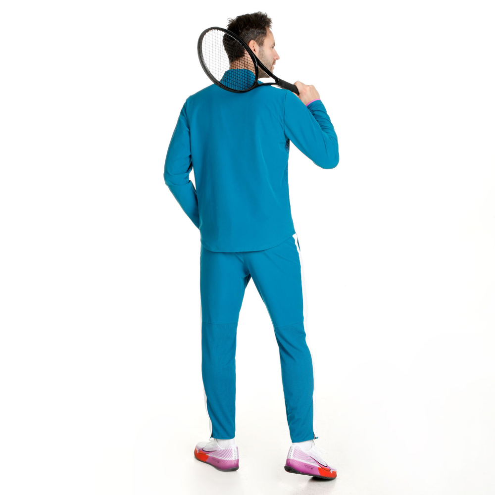 Мужские теннисные штаны Nike Court Training Pants Men - Petrol
