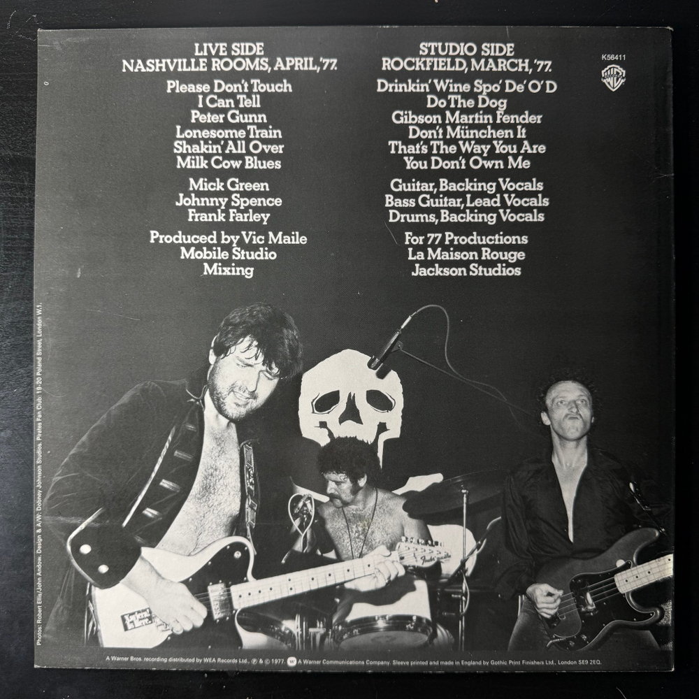 The Pirates ‎– Out Of Their Skulls (Англия 1977г.)