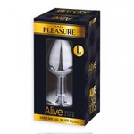 Анальная пробка Alive Anal Pleasure маленькая металл L: 9х4,1 см