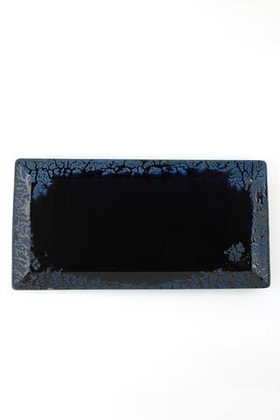 Тарелка прямоугольная 32CM ROOT BLUE
