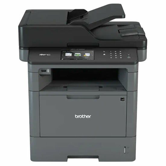 МФУ лазерное Brother MFC-L5750DW, принтер/сканер/копир/факс A4 LAN Wi-Fi USB черный