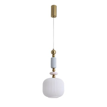 Подвес 1*E27 8334/1 бронза/белый ALEGRA Lumion