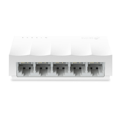 TP-Link LS1005  5-портовый настольный коммутатор 10/100 Мбит/с, 5 портов RJ45 10/100 Мбит/с, настольный пластиковый корпус