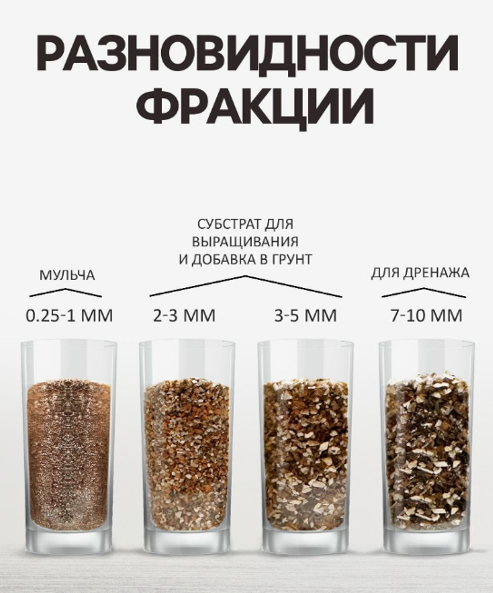 Вермикулит «Рецепты Дедушки Никиты» фракция 3-5, 15л