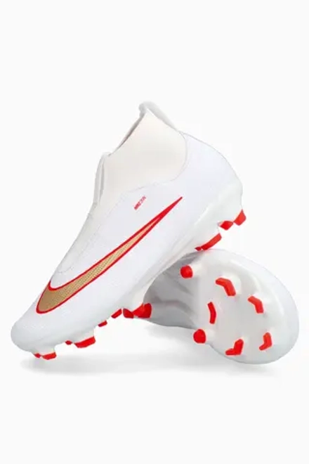 Бутсы Nike Zoom Mercurial Superfly 11 Academy FG/MG Junior - белый