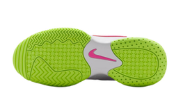 Детские Кроссовки теннисные  Nike Jr Court Lite 2 - white/hot lime/grey fog/laser fuchsia