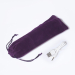 Белый жезловый вибромассажёр Wand Massager - 19 см. (Цвет: белый)