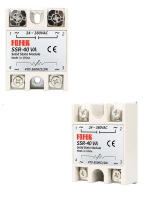 Твердотельный регулятор напряжения SSR-40VA 40А 220В