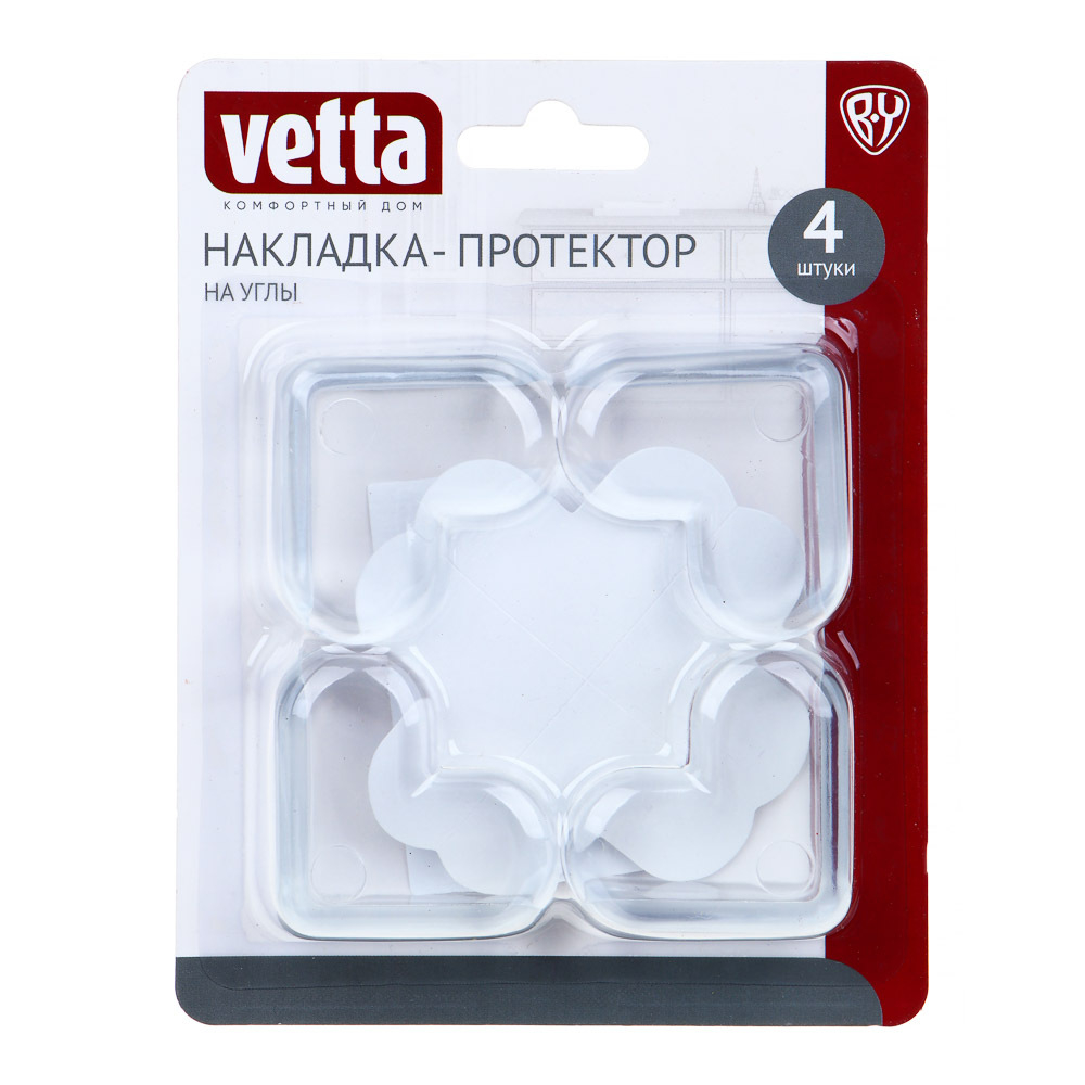 VETTA Накладки - протекторы на углы, 4см, ПВХ, 2 дизайна