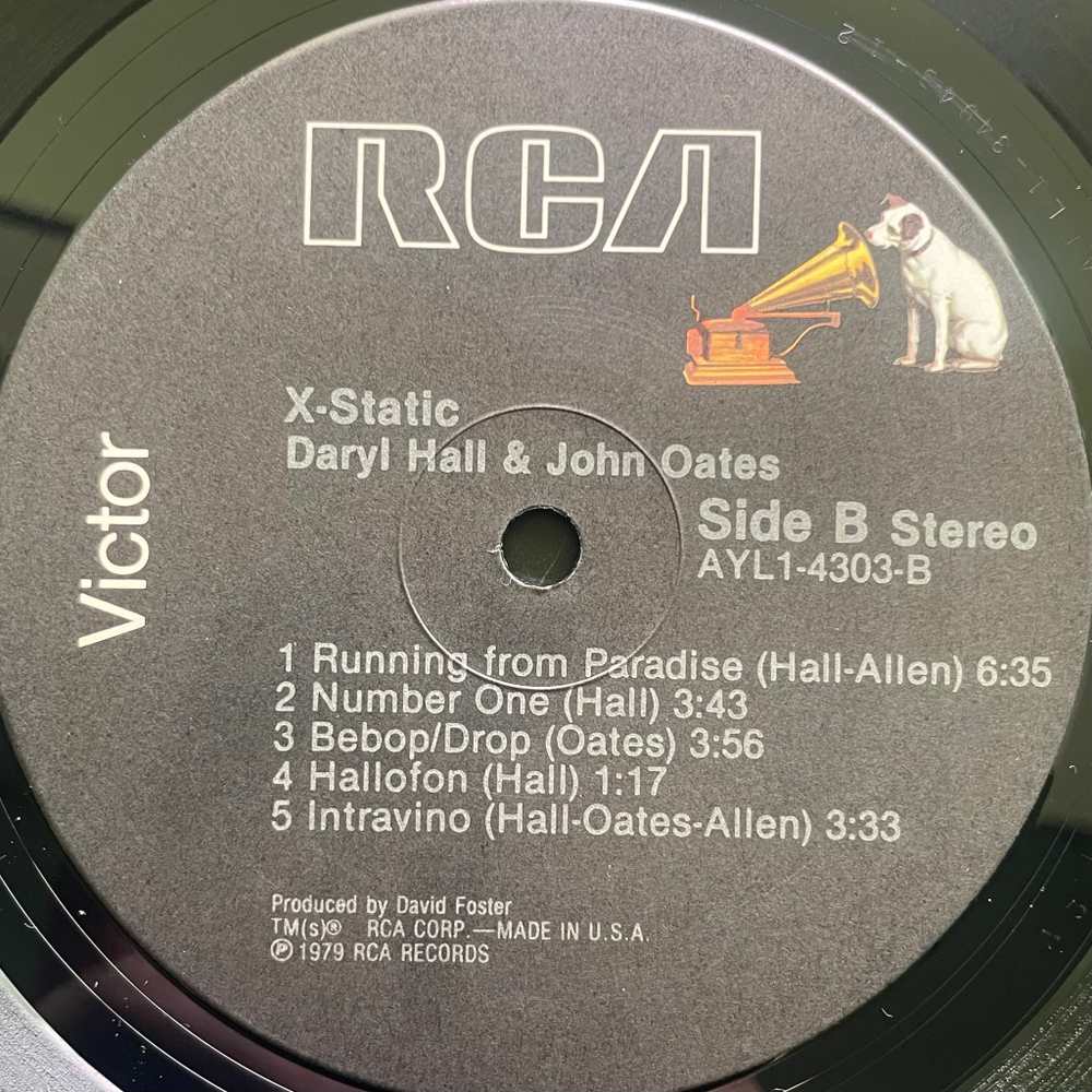 Daryl Hall John Oates ‎– X-Static (США 1980г.)
