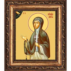 Мария Цейтлин преподобномученица, монахиня. Икона на холсте.