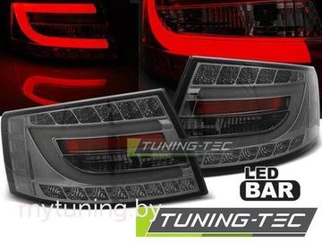 Задние фонари LED TAIL LIGHTS SMOKE для AUDI A6 C6 СЕДАН 04-08