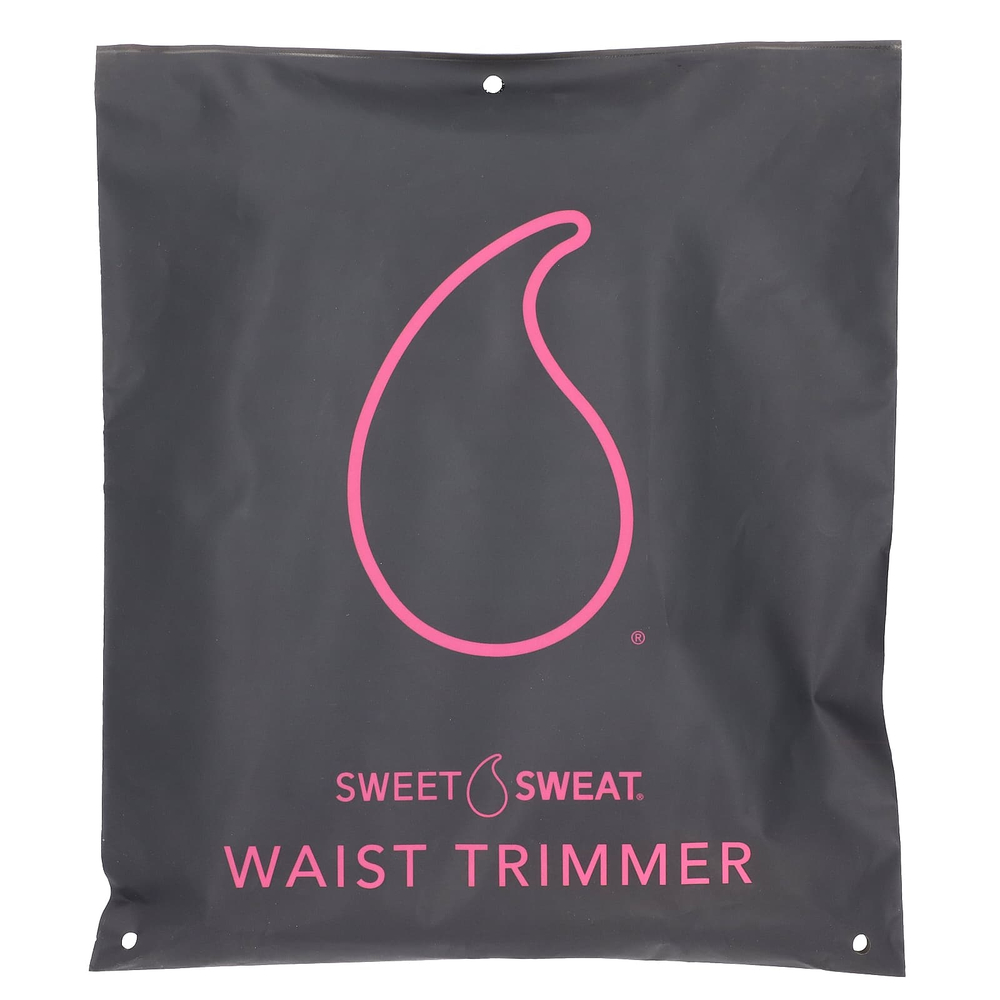 Sports Research, Sweet Sweat, пояс для похудения, маленький, черный и розовый, 1 шт.