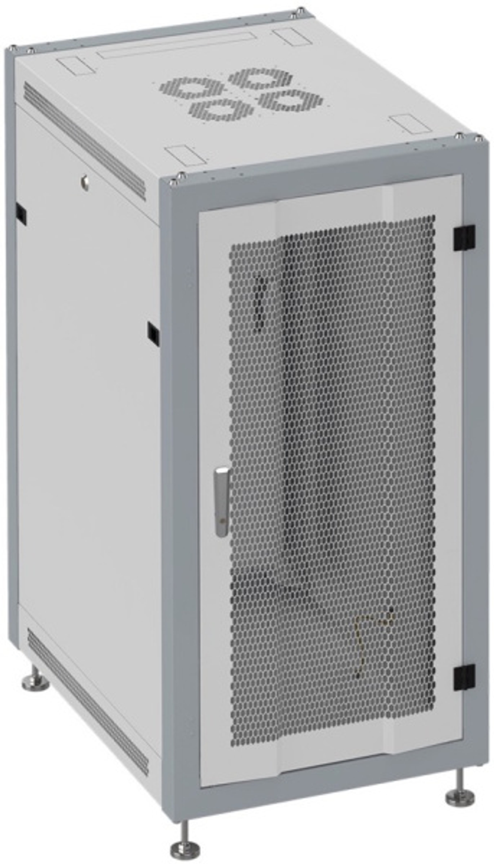 Шкаф напольный 19", 15U SYSMATRIX SL 6815.732